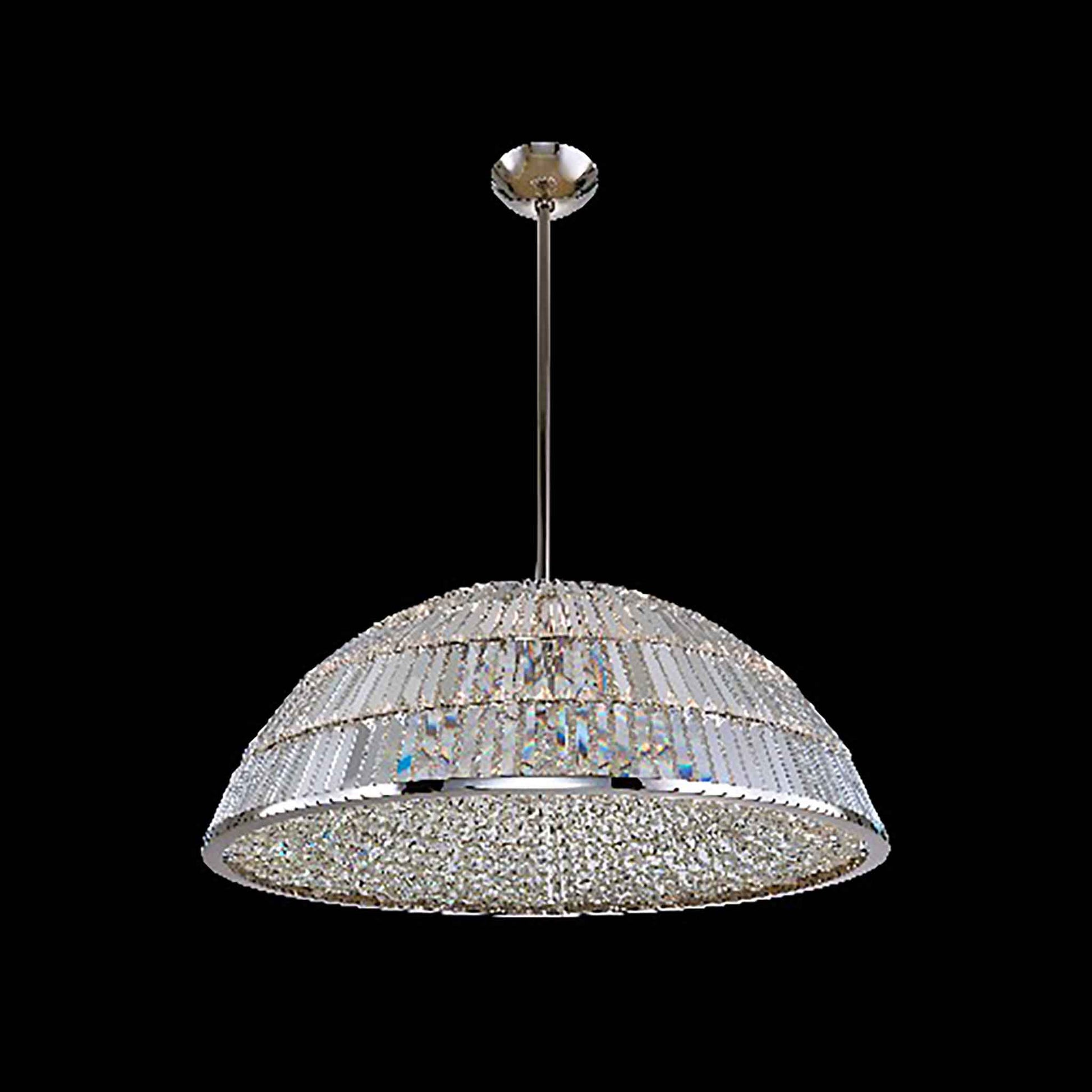 33 inch nickel led pendant