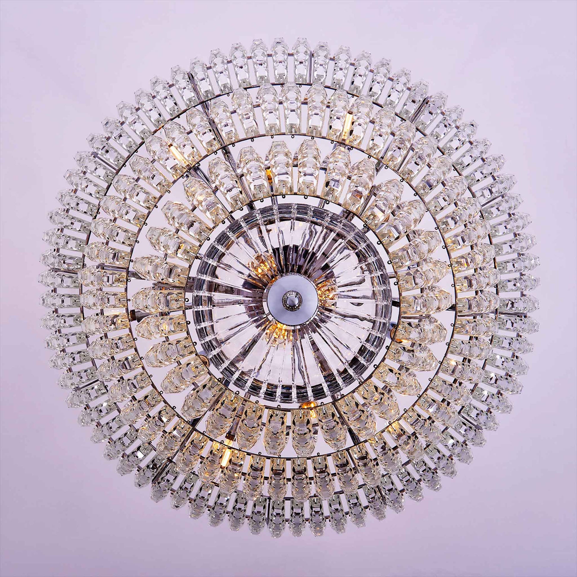 15 light 30 inch chrome chandelier