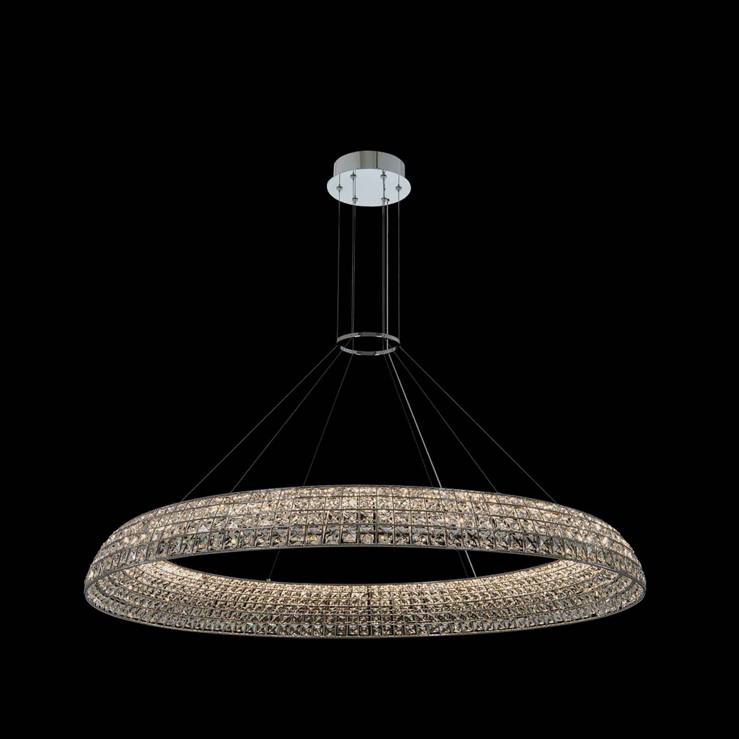 48 inch chrome led pendant