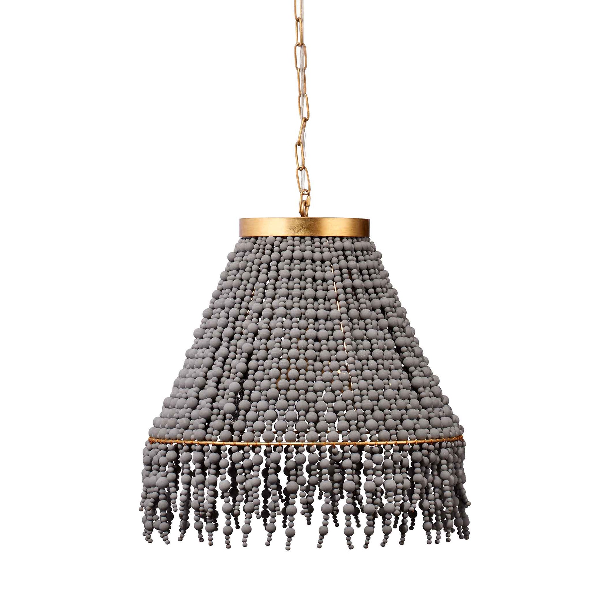 3 light 20 inch antique gray chandelier