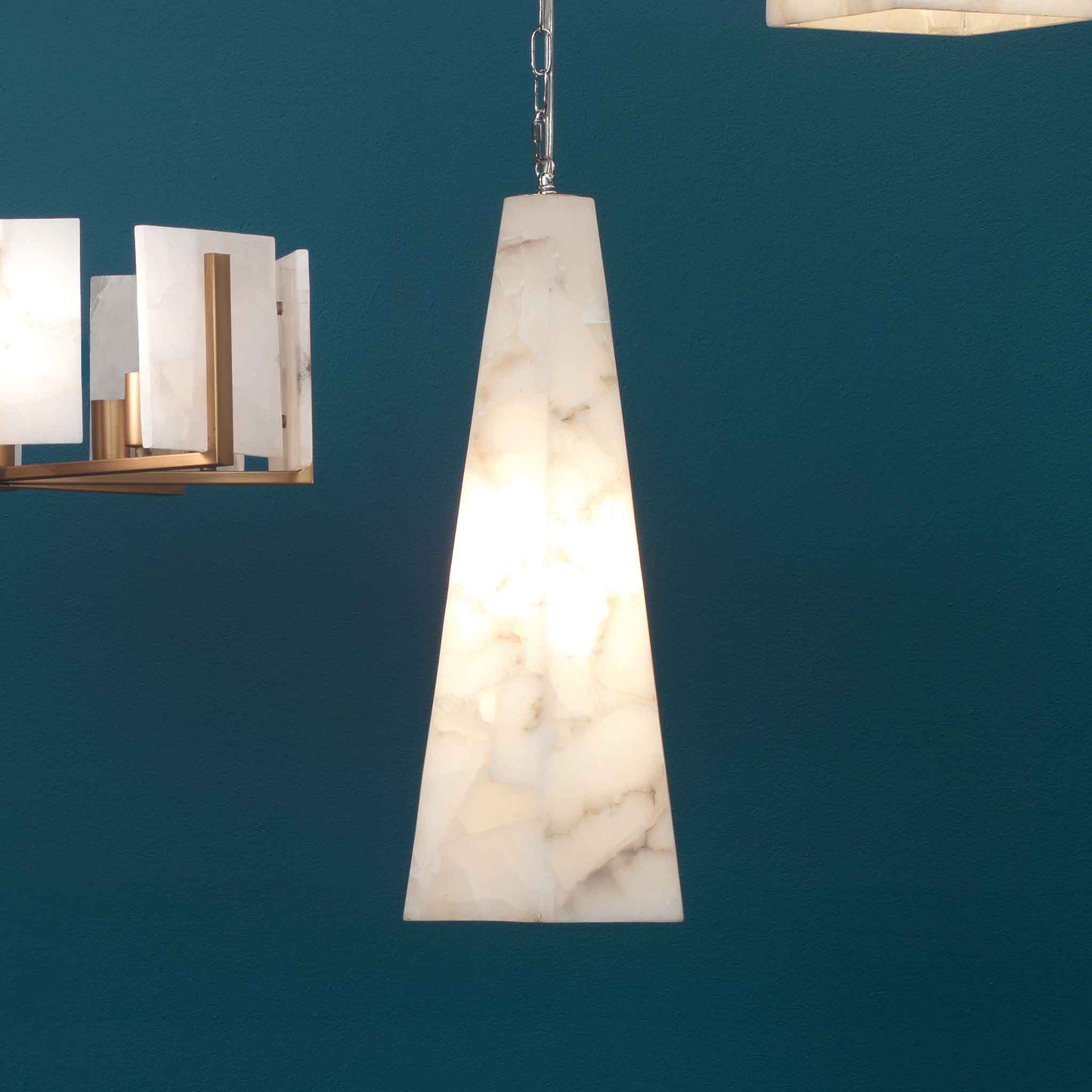 1 light 10 inch white pendant