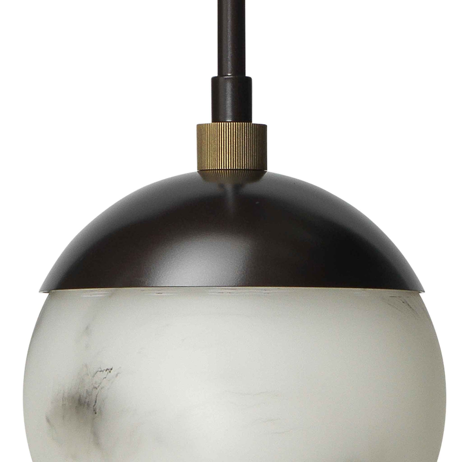 1 light 7 inch oil rubbed bronze pendant