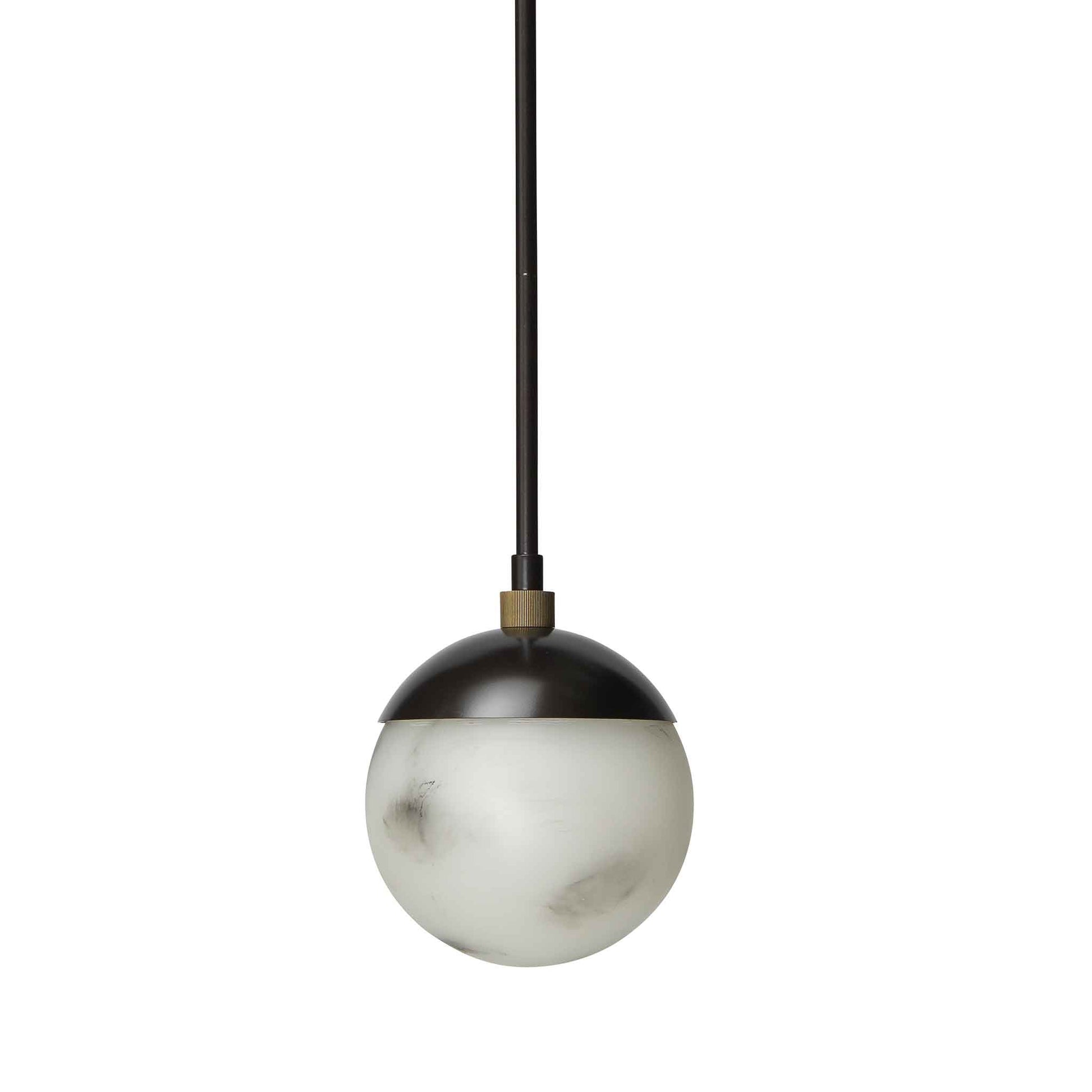 1 light 7 inch oil rubbed bronze pendant