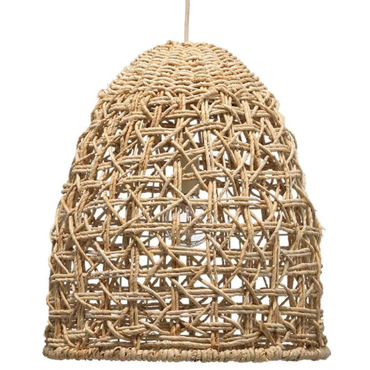 1 light 18 inch natural pendant