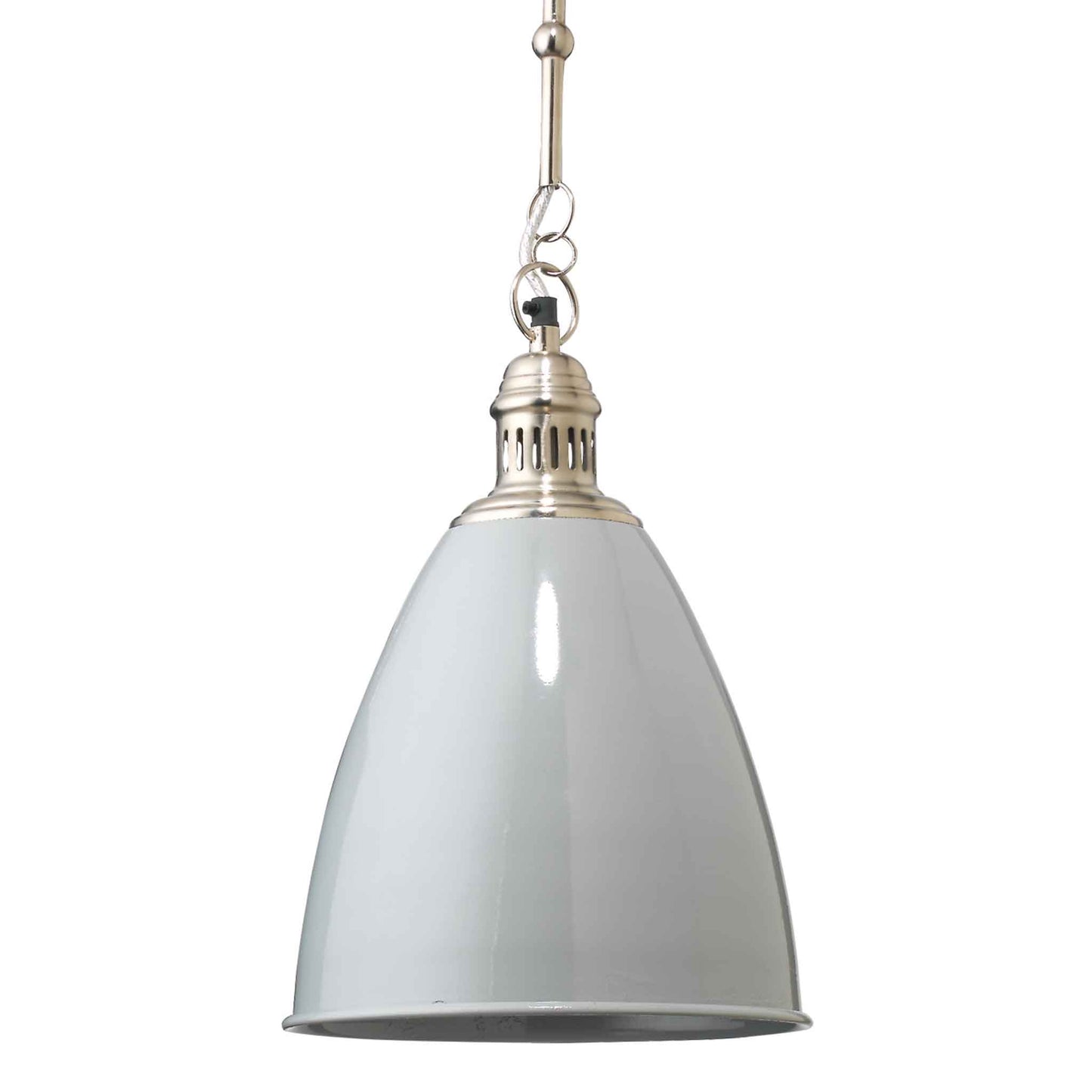 1 light 11 inch gray pendant