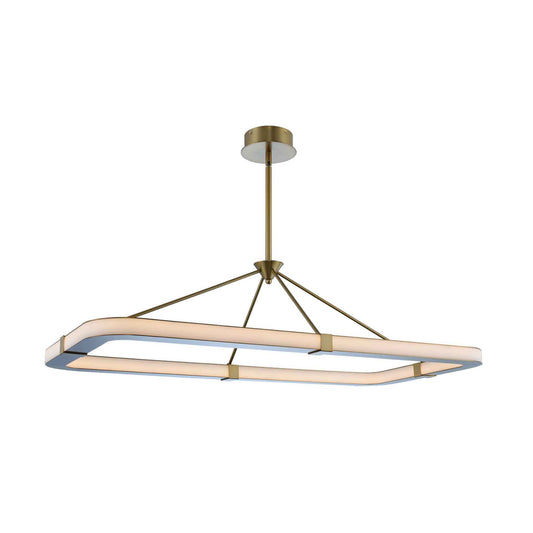 48 inch winter brass led island light