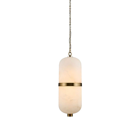 17 inch winter brass led pendant