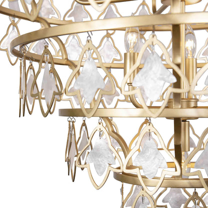 10 light 36 inch french gold chandelier