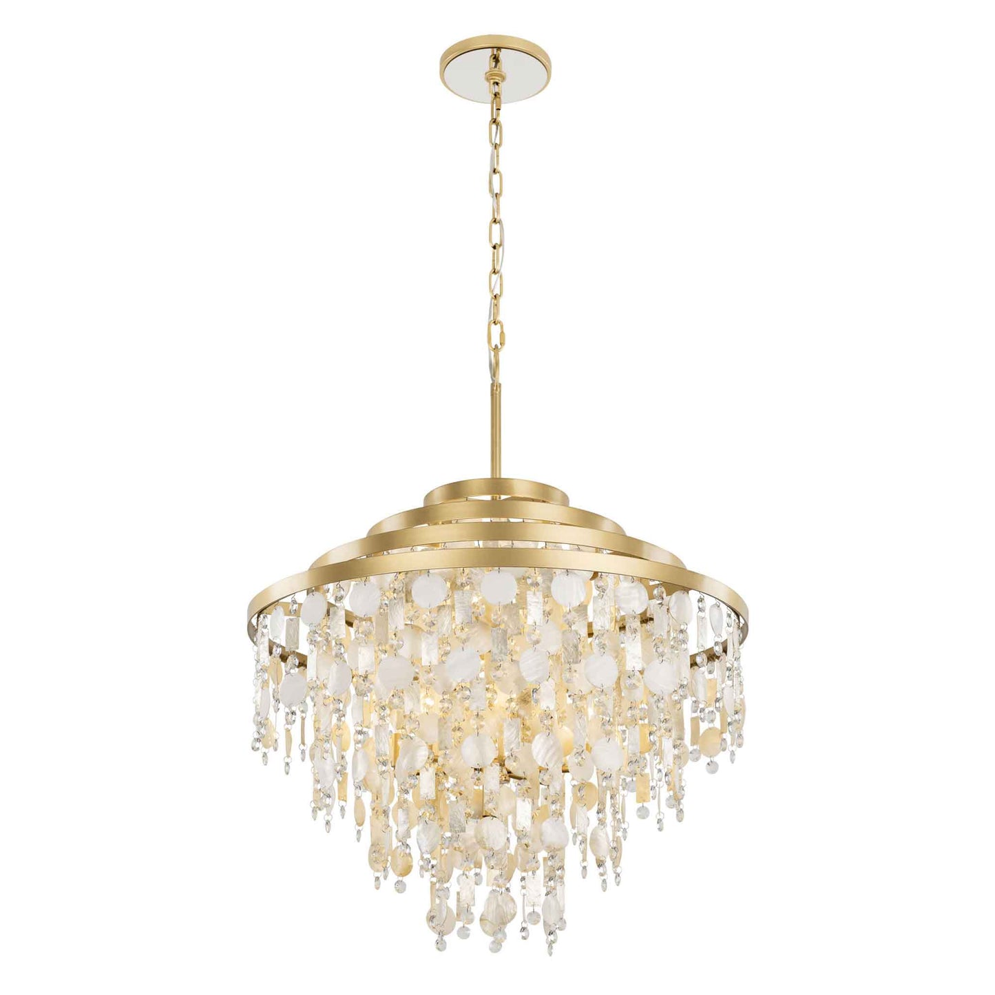 10 light 28 inch french gold chandelier