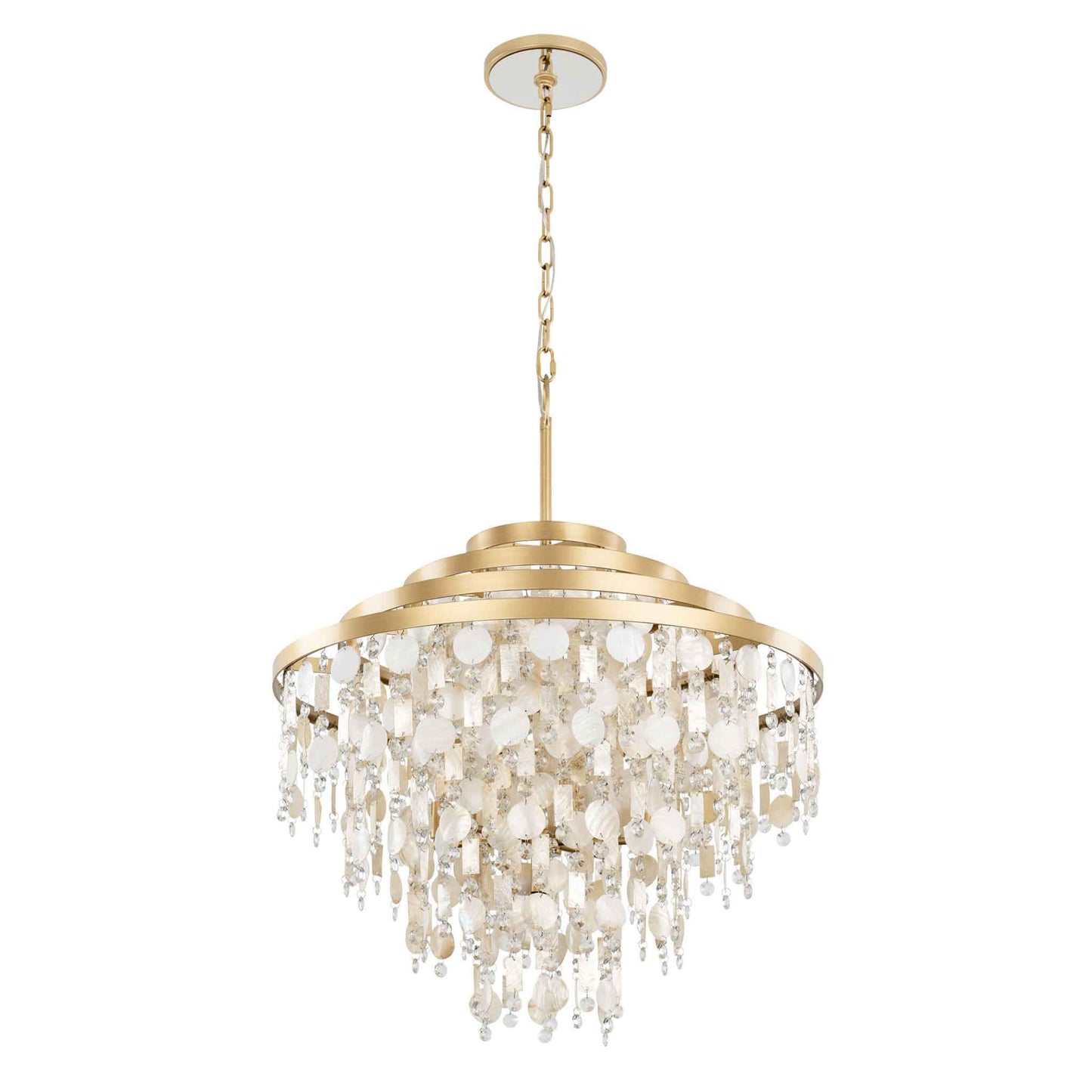 10 light 28 inch french gold chandelier